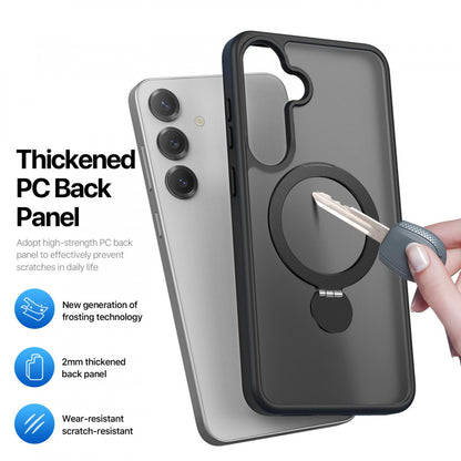 Накладка Чехлы Yind Case With Magsafe — Samsung S25 FE — Black