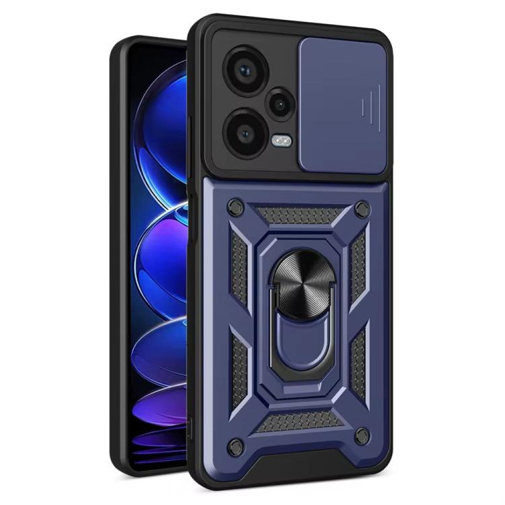 Накладка Чехлы Ring Full Protect Case Xiaomi Redmi 15C — Blue