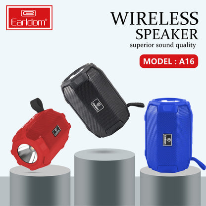 Портативна колонка Earldom ET-A16  — Black