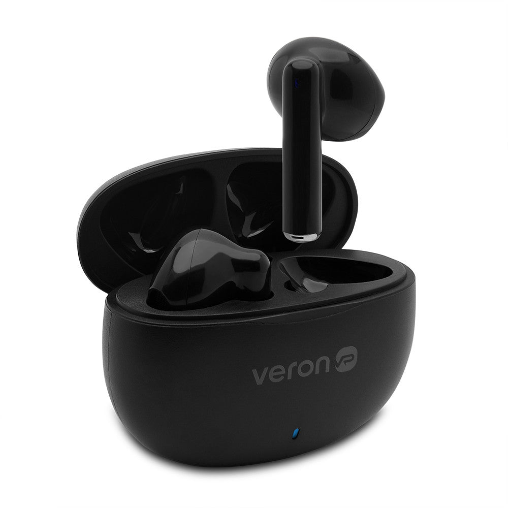 Bluetooth гарнітура TWS Veron - DN28 ANC Denoice — Black