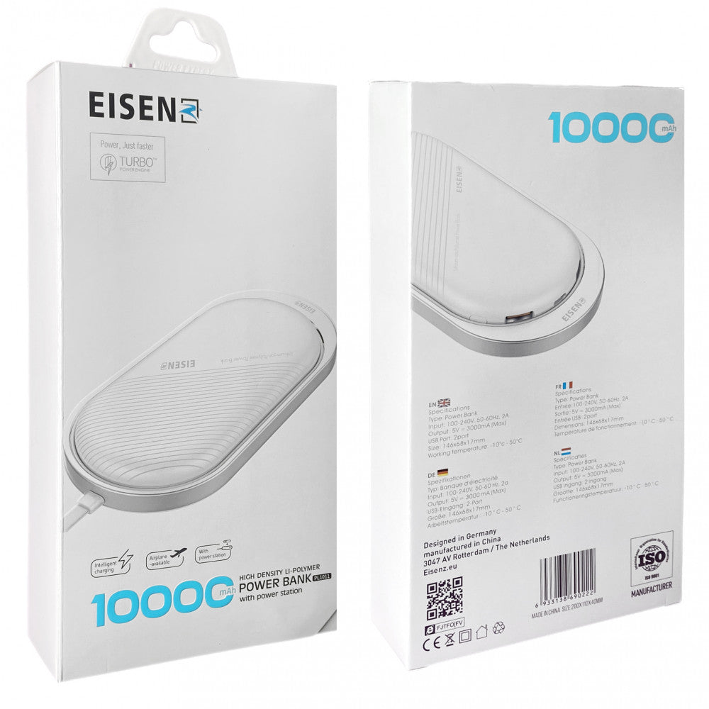 Power Bank 10000 mAh Eisen PL1011