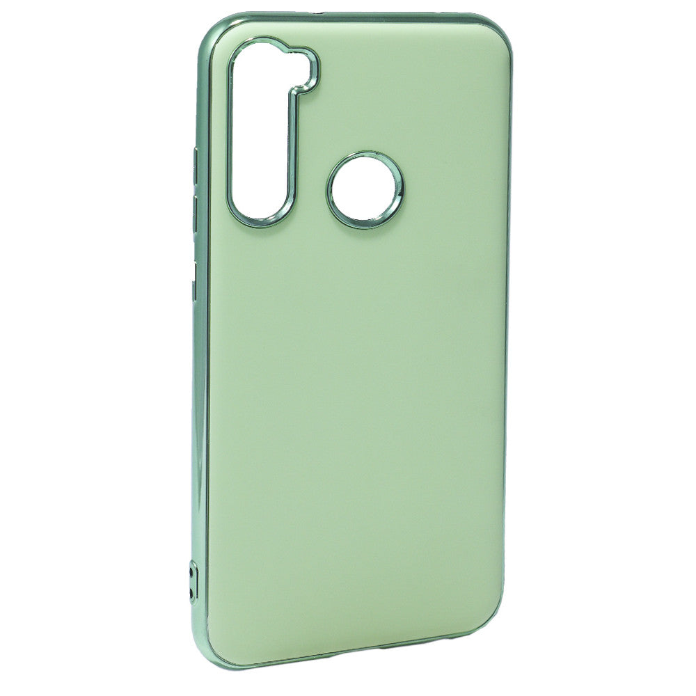 Matte Silcone Case Xiaomi Redmi Note 8 (No Logo) — Light Green