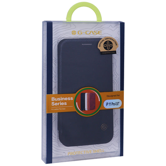 Накладка Чехлы G-Case Business Series Leather Case iPhone 11 Pro — Black