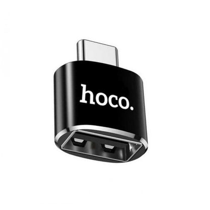 Adapter OTG USB C To USB Hoco UA5 Black