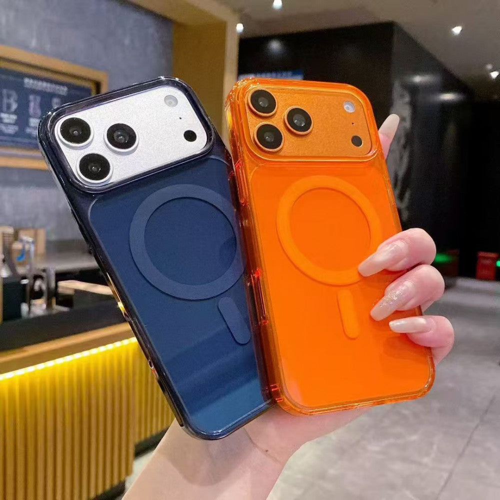 Накладка Чехлы Gloss Case With MagSafe — iPhone 13 Pro — Black