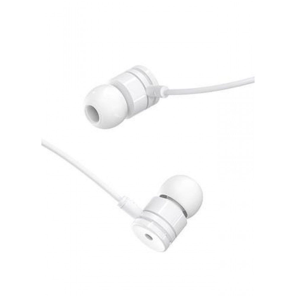 Навушники з мікрофоном 3.5mm - Borofone BM31 Mysterious - White