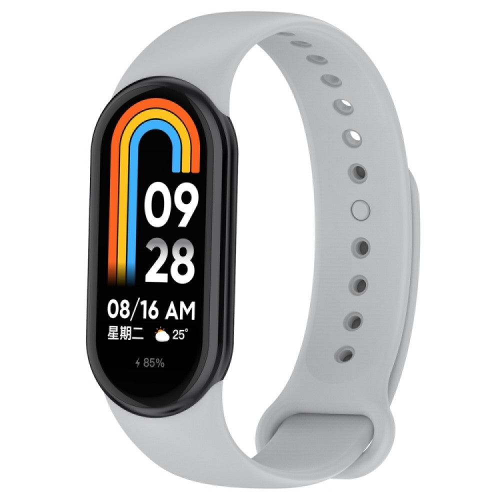 Ремінець Silicone Sport Band Xiaomi Mi Band 8; 9 - Gray