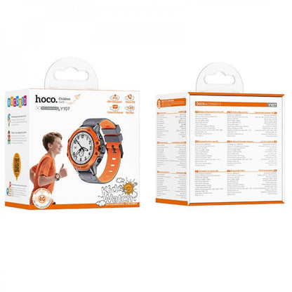 Smart Baby Watch (Call Version) — Hoco Y107  — Orange