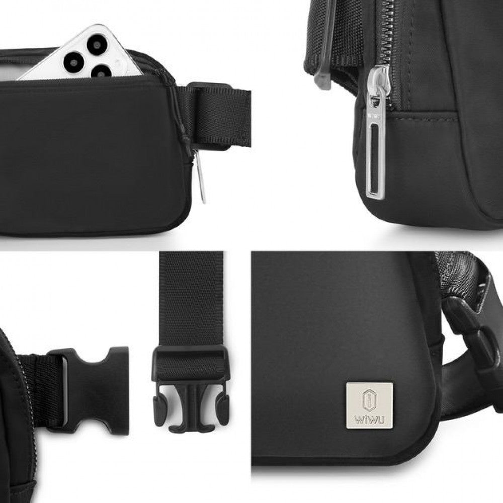 Сумка LULU Crossbody Bag Nylon — Black