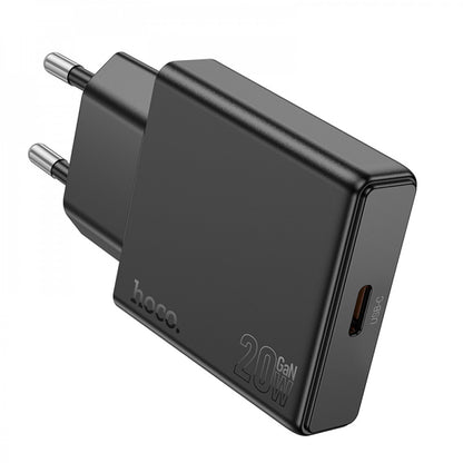 Home Charger | 20W | PD3.0 — Hoco N37 — Black