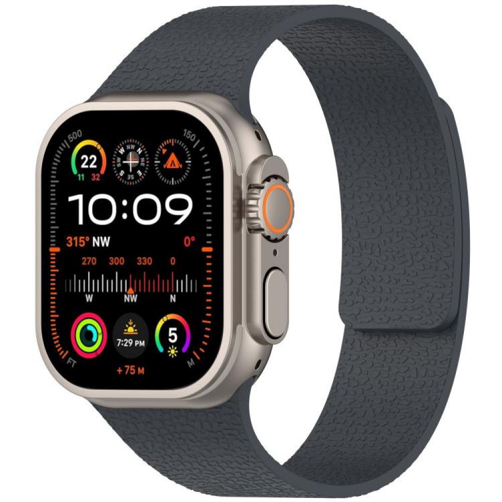 Ремінець Magic Silicon — Apple Watch 42 mm | 44 mm | 45 mm | 49 mm — Starry Lime