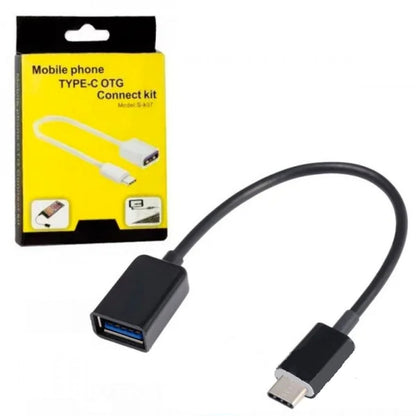 Adapter OTG USB C To USB (0.1m) White