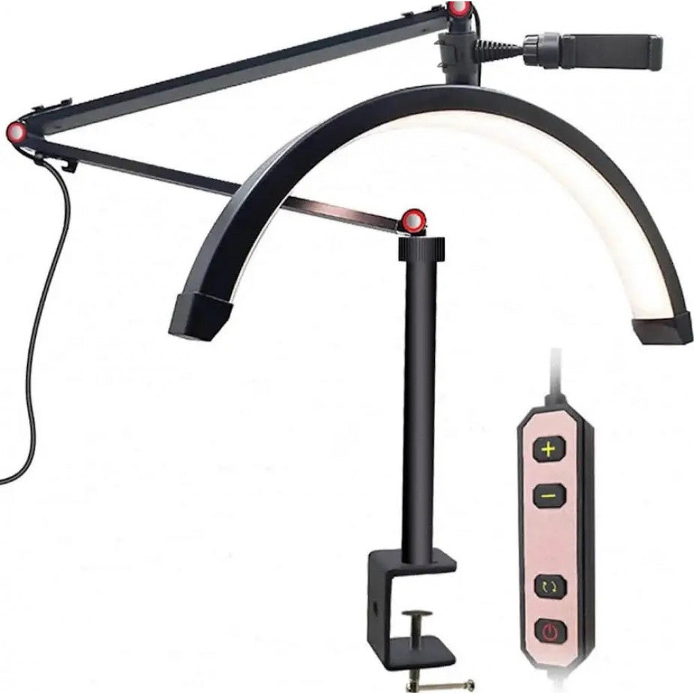 Бестеневая LED лампа HD-M3X 20W 45 cm color 3000K-6000K | 39x13 | 180 Lights |  — Black