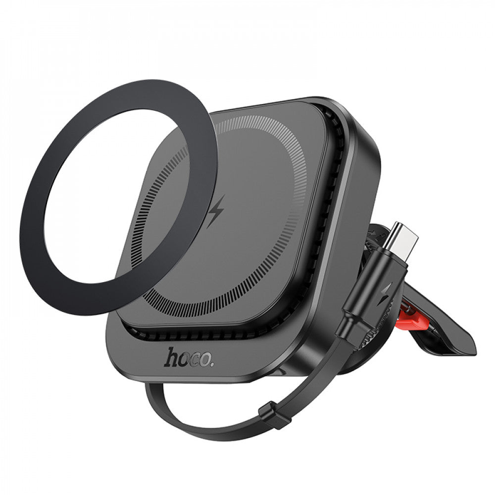 Car Holder - Hoco HW23 Magic magnetic wireless fast charging