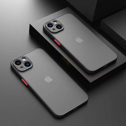 Накладка Чехлы Matte TPU Plastic Case  iPhone 7 — Black