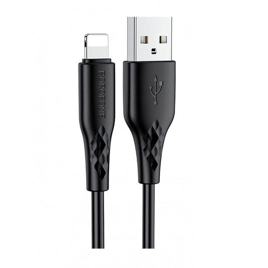 Кабель USB C 3A (1m) Borofone BX48 — Black