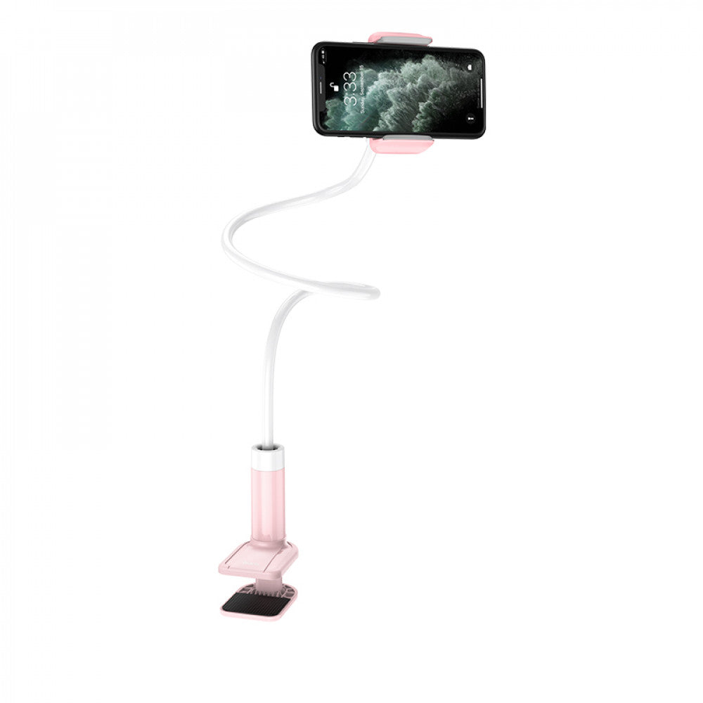 Holder — Hoco PH23 Balu mobile phone stand — pink white