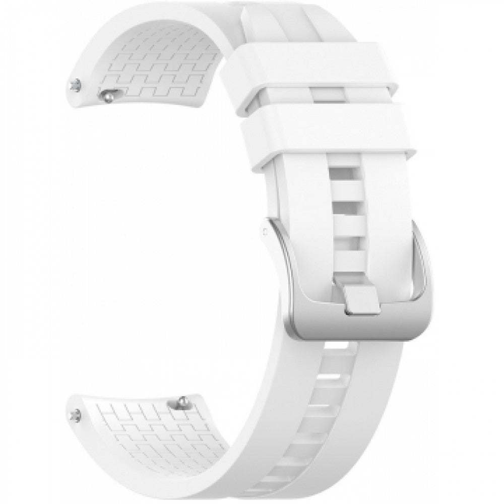 Ремінець Silicone Original — Універсальний 22 mm — White