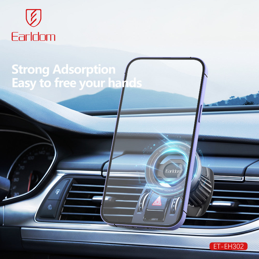 Автотримач магнітний на повітропровід — Earldom ET-EH302