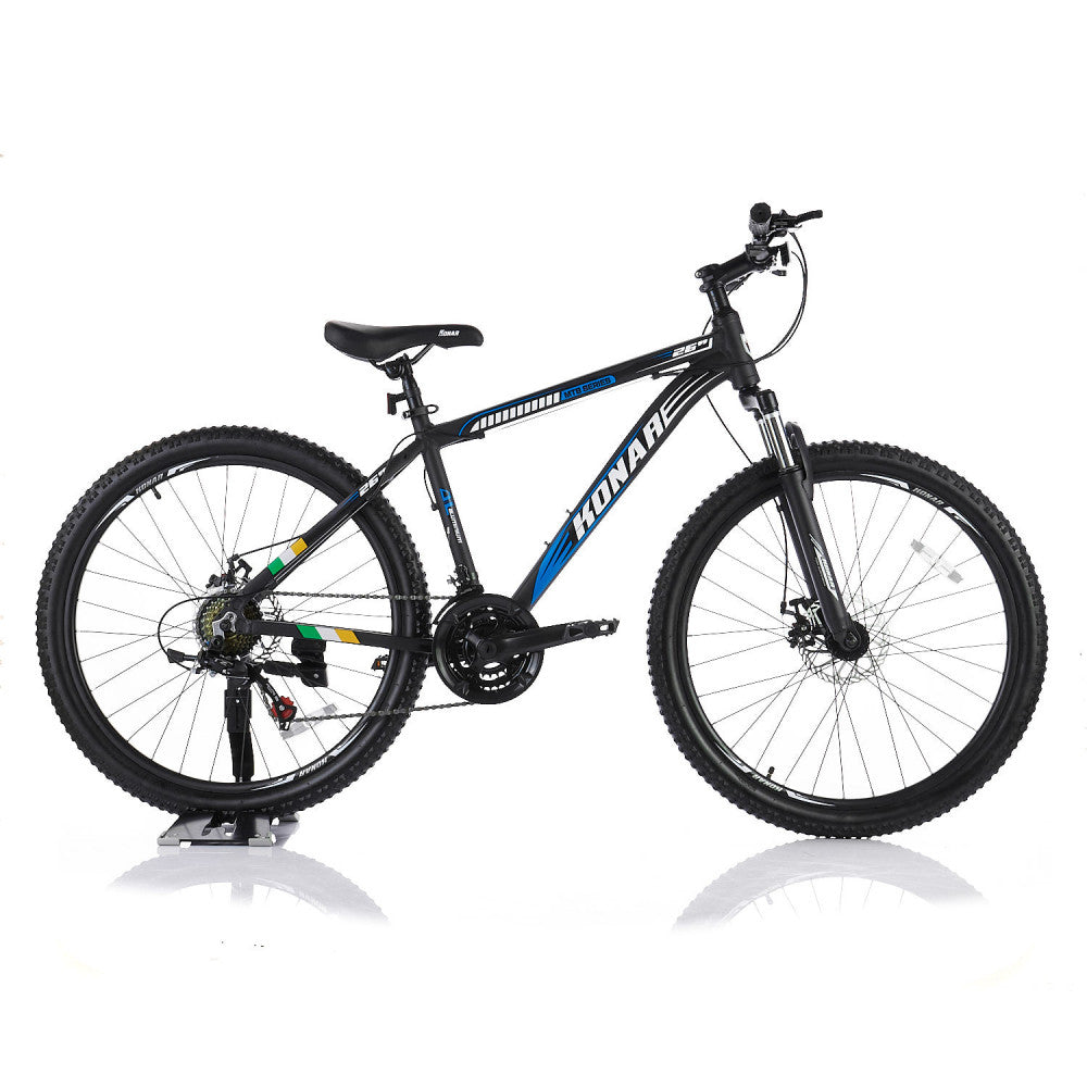 Велосипед KONAR KA-26"17#  — Matt Black/Blue