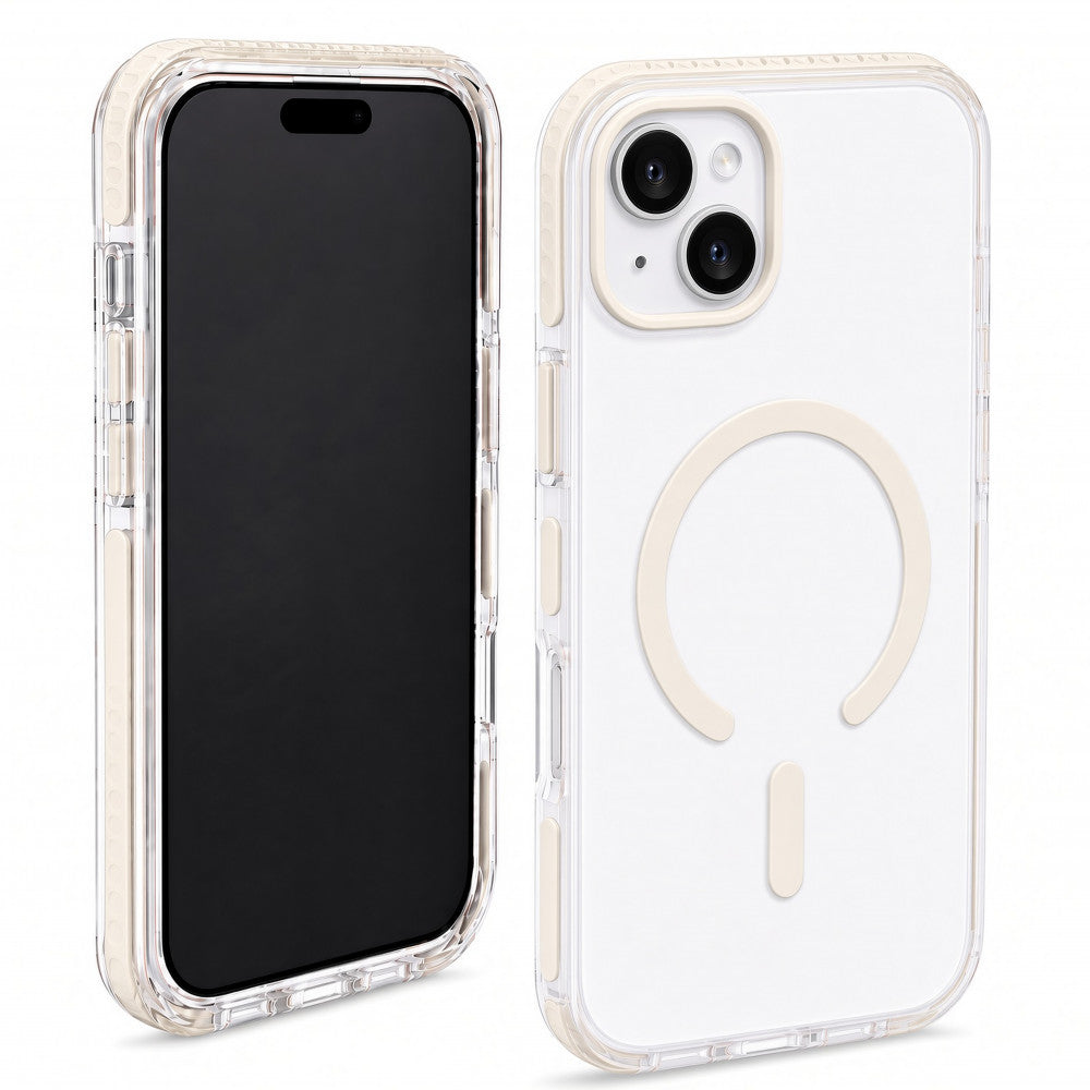 Чехол Vibe с MagSafe - iPhone 15 - White