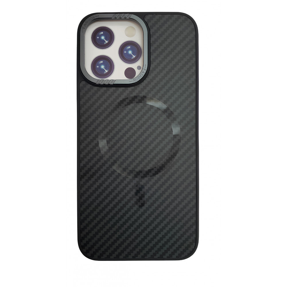 Carbon Armor Case With Magsafe — iPhone 11 Pro Max — Black