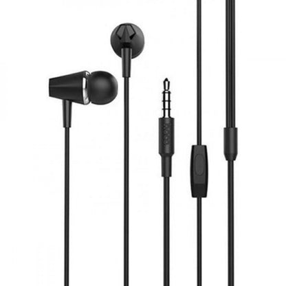 Навушники з мікрофоном 3.5mm  Hoco M34 Honor Music — Black