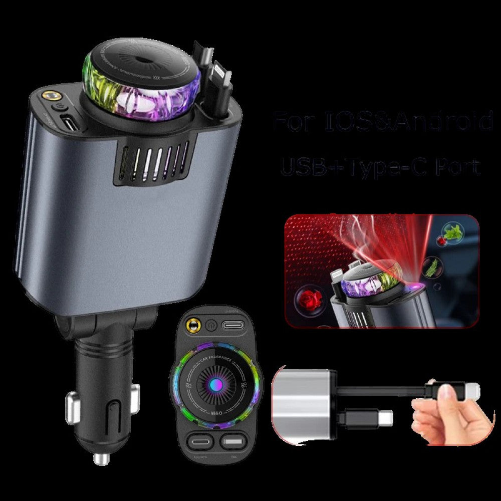 Увлажнитель Starlight Car Charger 5 in 1 D1