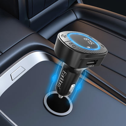 Fm Modulator MP3 Car Charger 3.0A 1U 1C Earldom ET-M106