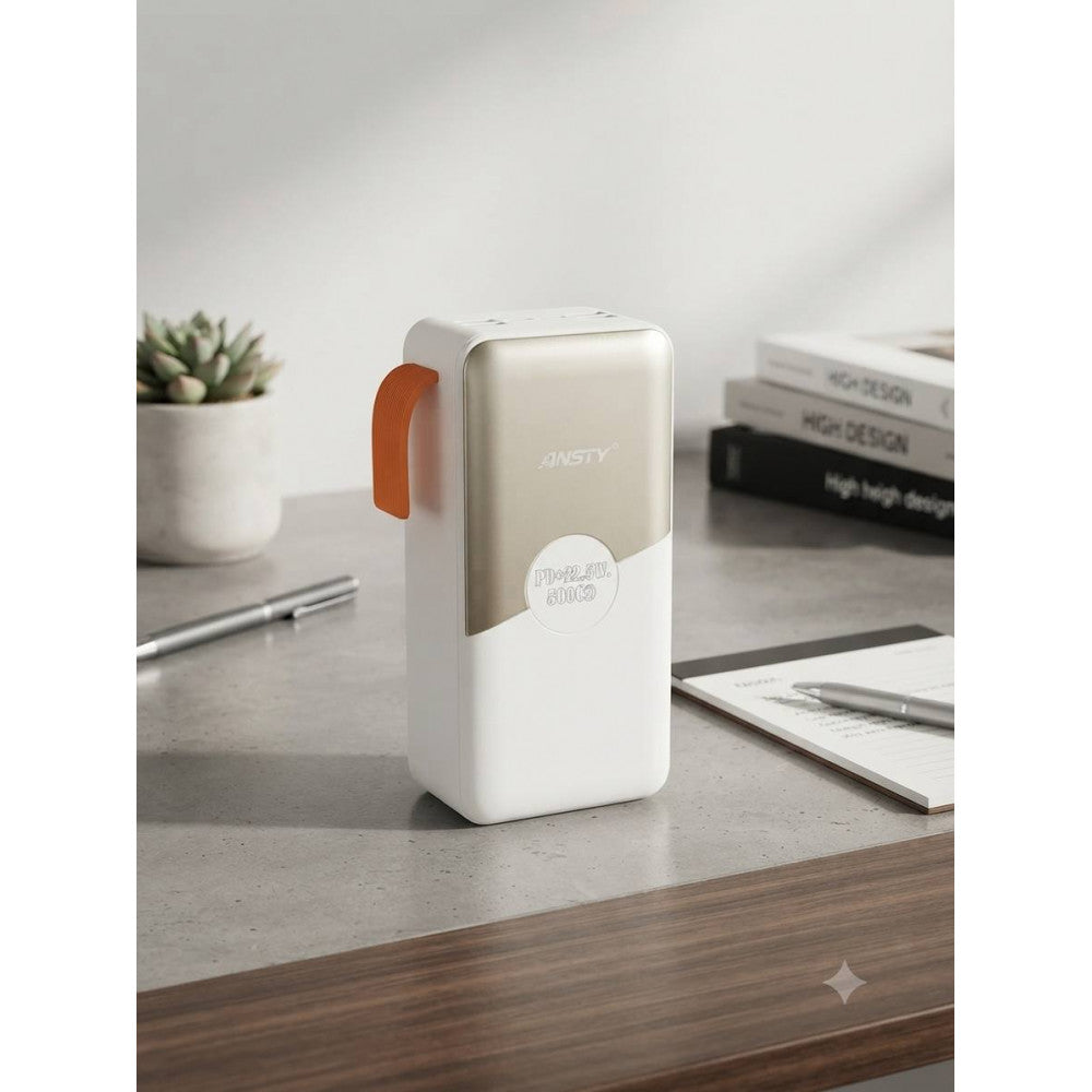 Power Bank 50000 mAh | 22.5W+PD20W — Ansty AP-089  — White