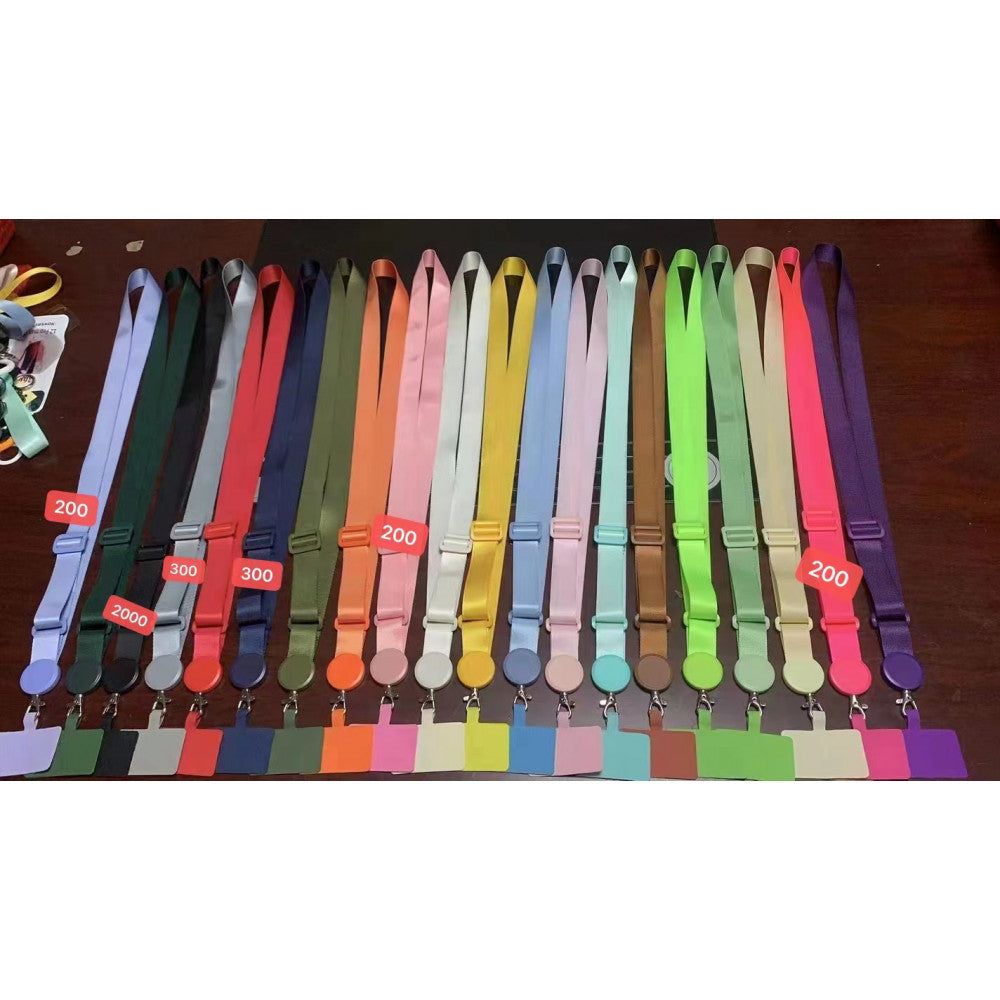 Шнурок на шею «Round Clip» — Blue