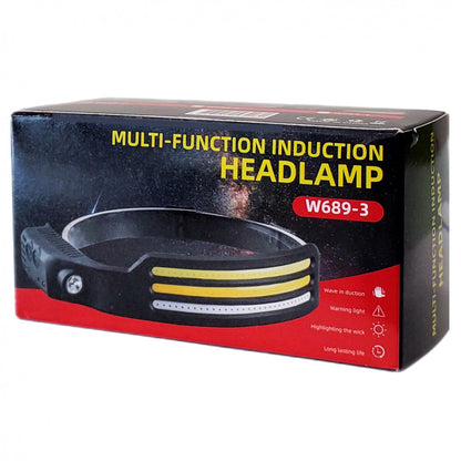 Ліхтарик W689-1 Touch Control Multifunction induction Headlamp