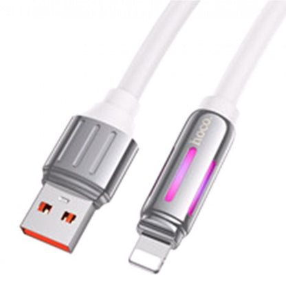 Cable Lightning 2.4A (1.2m) — Hoco U136 — White