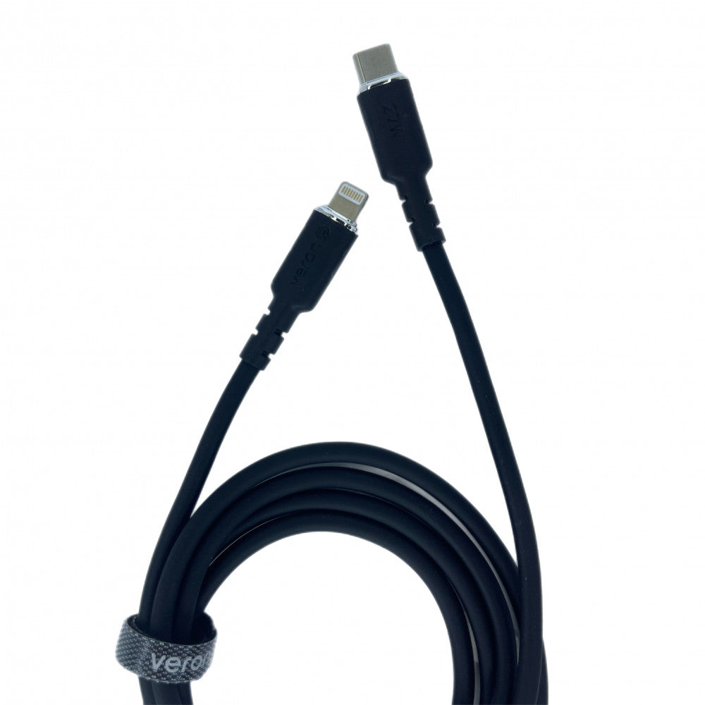 Кабель USB C to Lightning 27W PD (1.2m) Veron CL07 Silicon