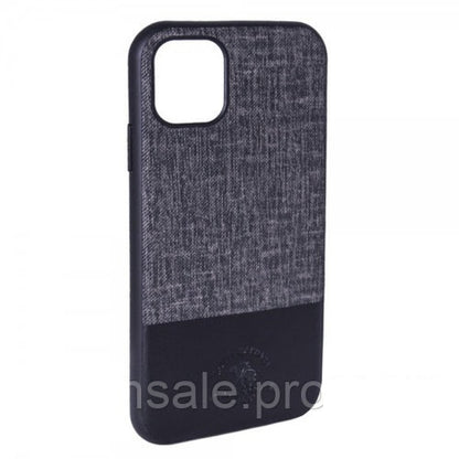 Polo Virtuoso Leather Case iPhone 13 6.1"  — Midnight Black