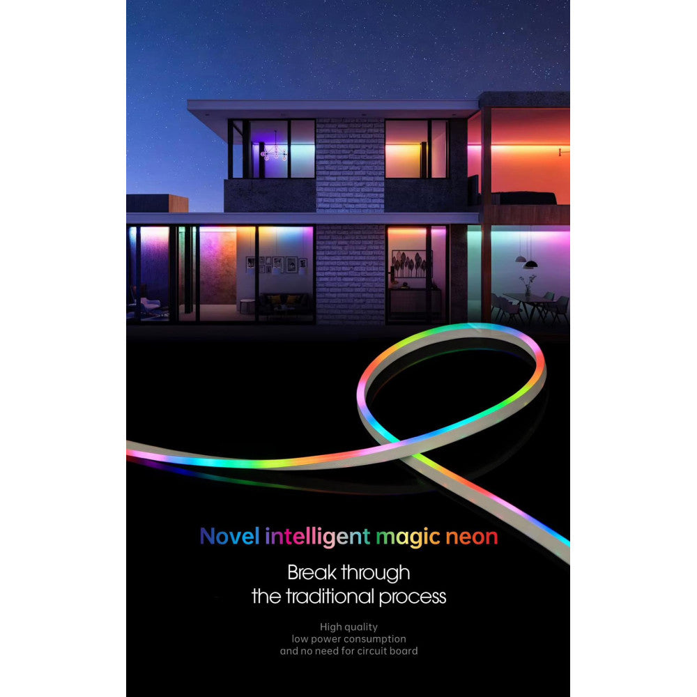 LED лента RGB Neon Rope 3м c пультом 5V