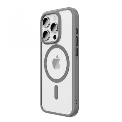 Rock Guard Series TPU Case with Magsafe iPhone 15 Pro Max — Titanium Grey