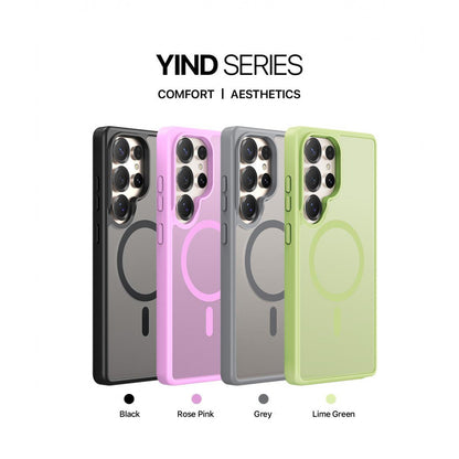 Накладка Чехлы Yind Case With Magsafe — Samsung S25 Ultra — Black