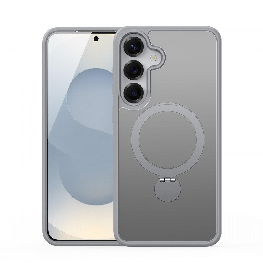 Накладка Чехлы Yind Case With Magsafe — Samsung S25 FE — Grey