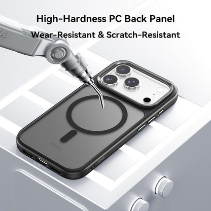 Накладка Чехлы Rock Guard Metal Lens Frame Series TPU Case with Magsafe iPhone 17 Pro Max — White