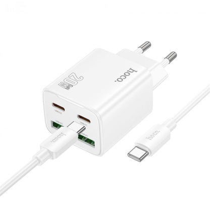 Home Charger | 20W | 2PD | 2U — Hoco N55  — White