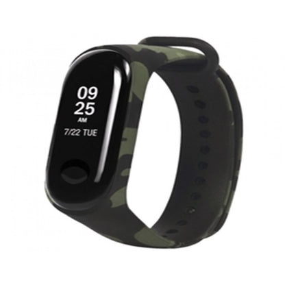 Ремінець Silicone Xiaomi Mi Band 3 ; 4 Khaki — Green