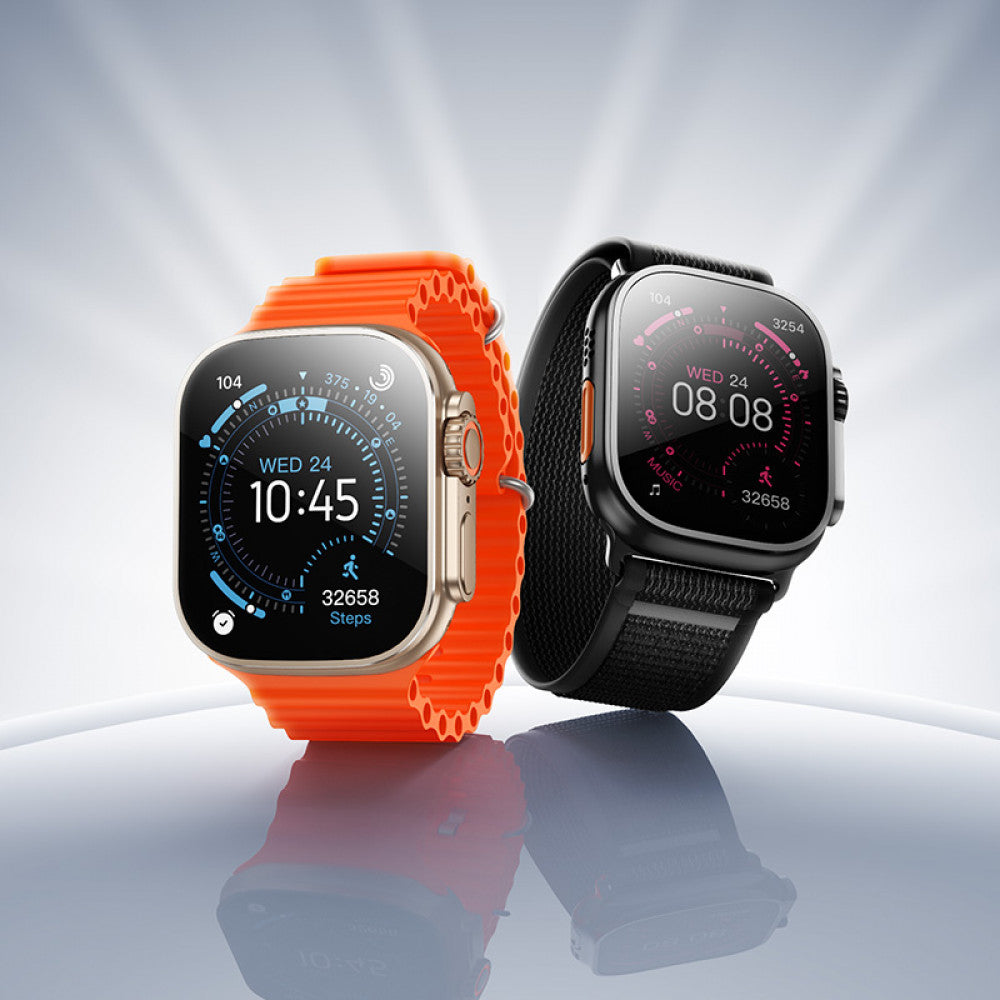 Smart Sports Watch (Call Version) Hoco Y42 Ultra  — Titanium gold