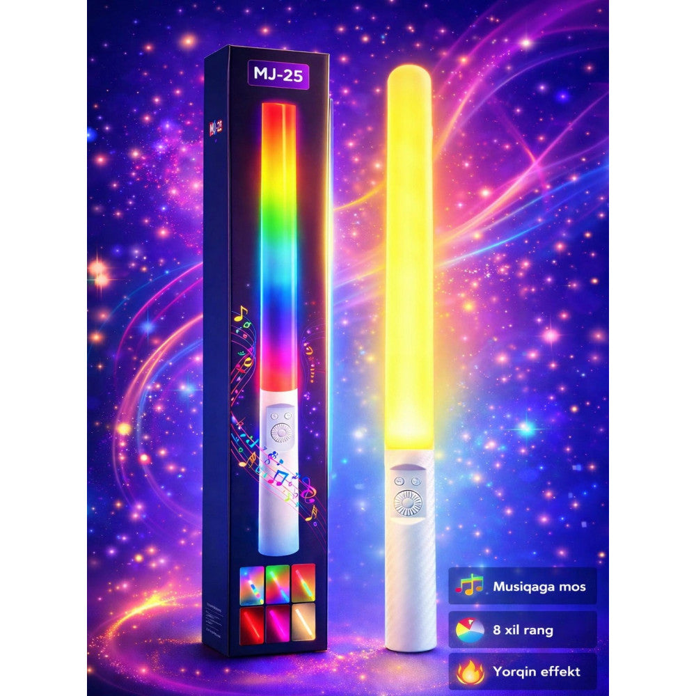 Лампа LED видео Handheld Fill Light Stick MJ-25 RGB