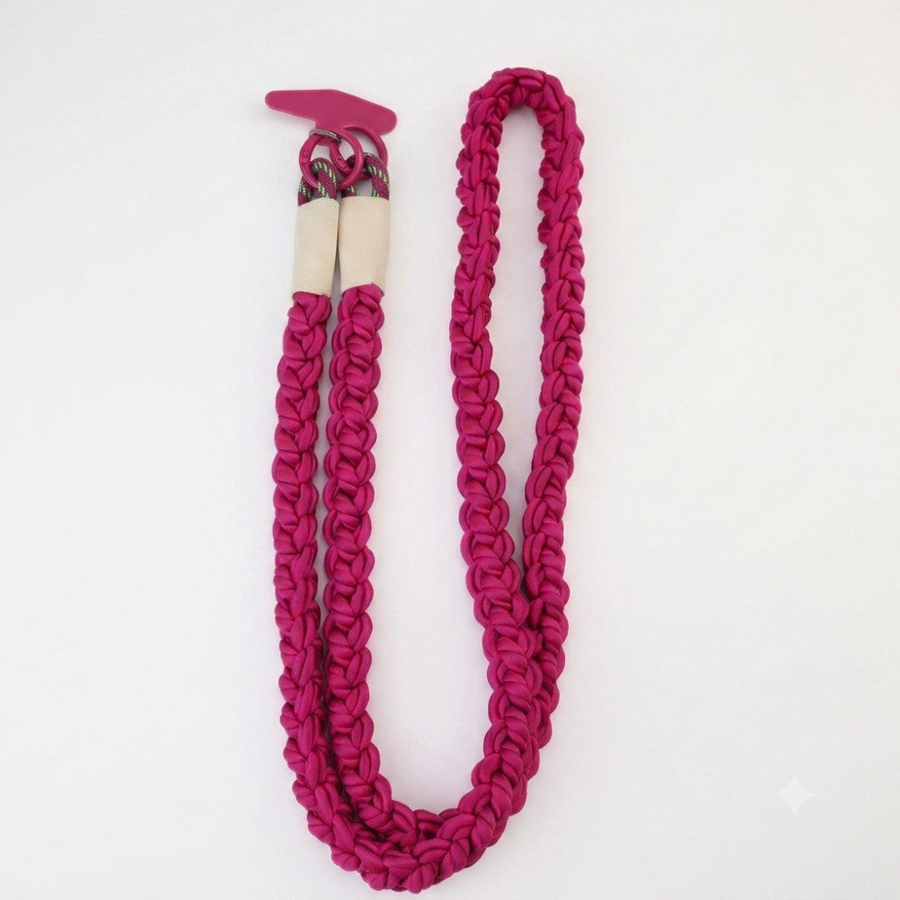 Ремінець для телефона на шию «Knitting» — Red