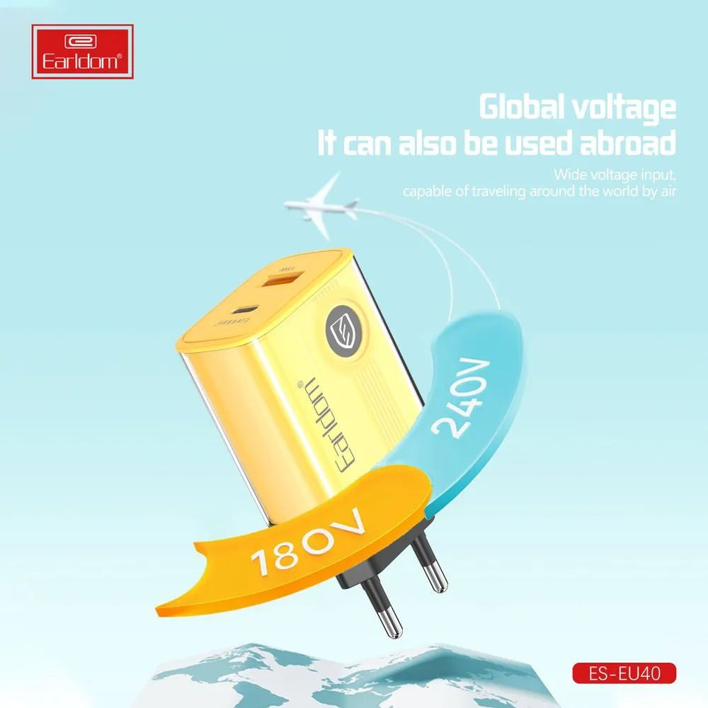 Home Charger PD+ 1C Earldom ES-EU40C