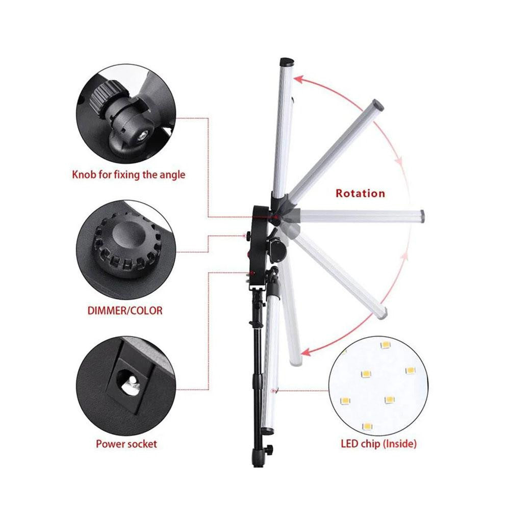 Лампа LED видео STAR LIGHT  —60W  AL120X 576 pcs Lights 3200-5600 k