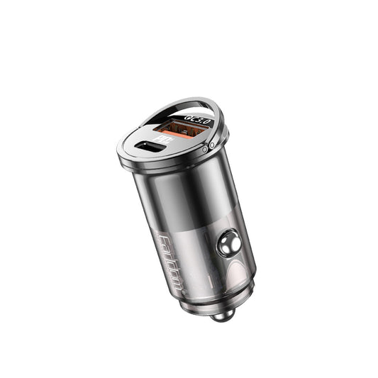 Car Charger 30W 1U 1C Earldom ES-CC46
