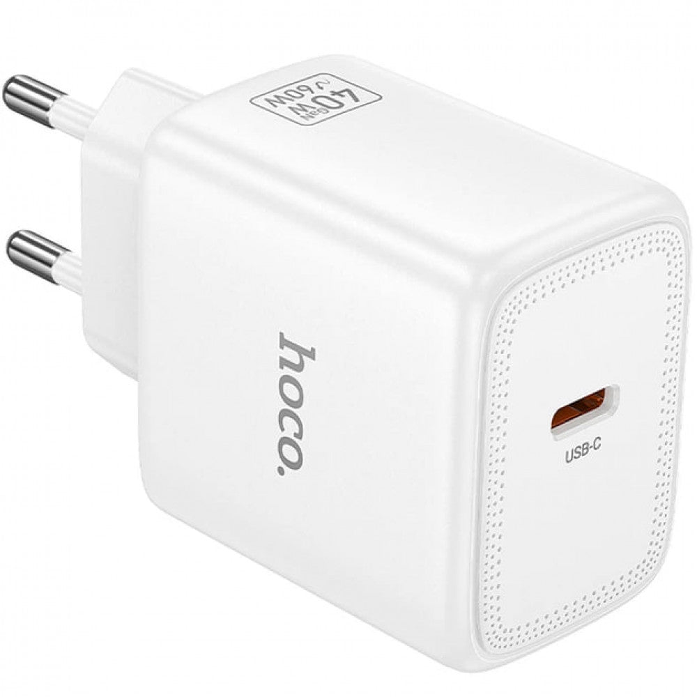 Зарядное устройство Hoco N83, 40 Вт, PD — White