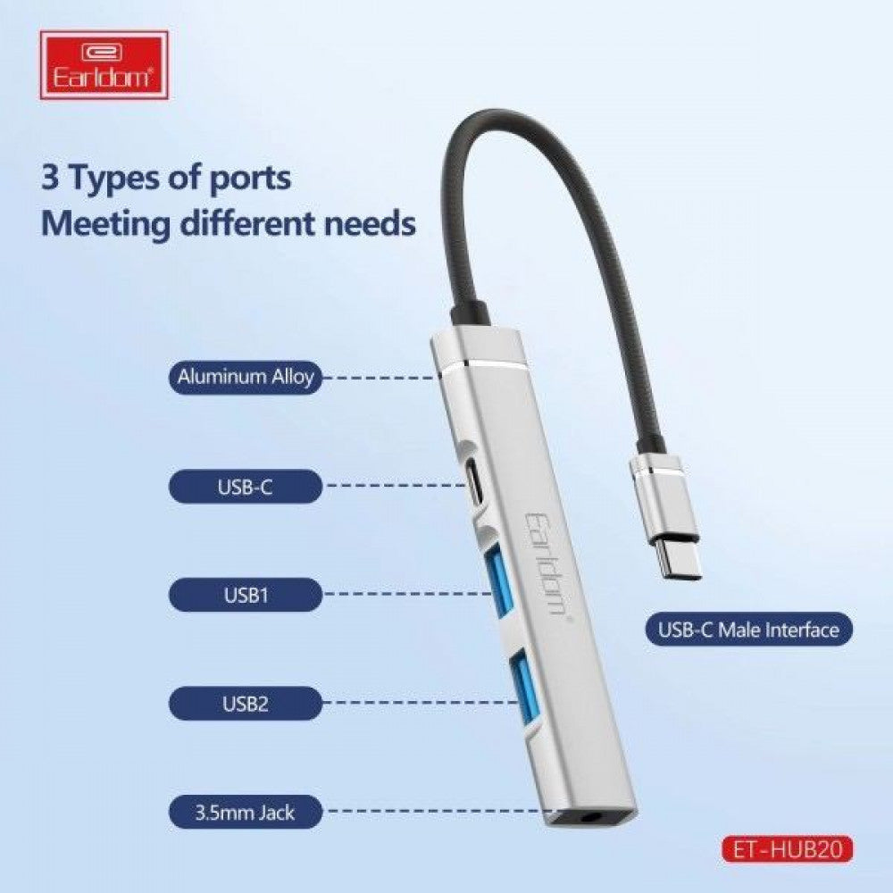 USB HUB — Earldom ET-HUB20